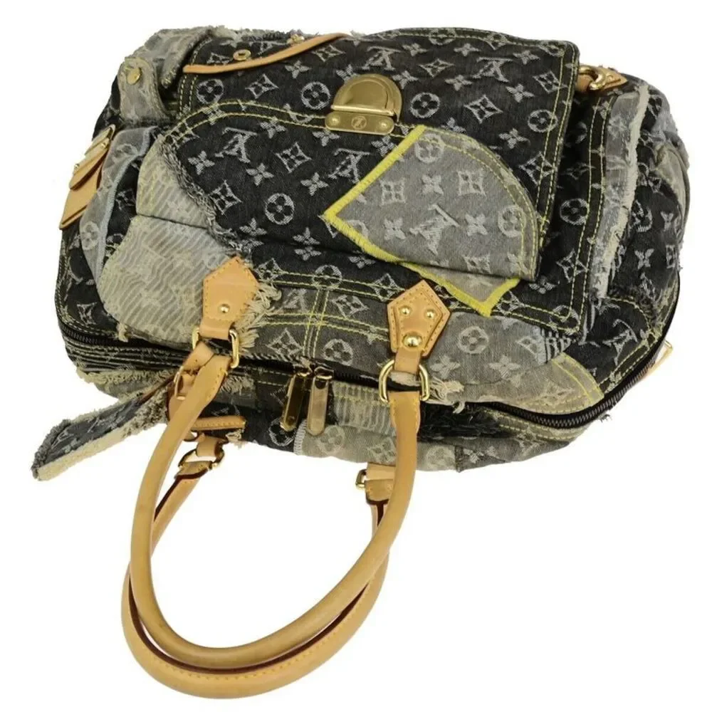 Louis Vuitton Bowly Grey Denim - Jeans Handbag (Pre-Owned) - Picture 5 of 16